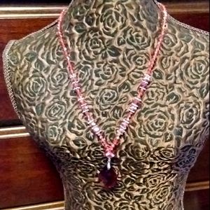 Necklace and earrings set